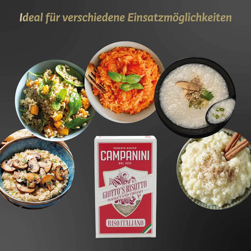 Oryginalny ryż do risotto | Ryż Campanini do risotto | 1000g | z Włoch | Risotto i zupy
