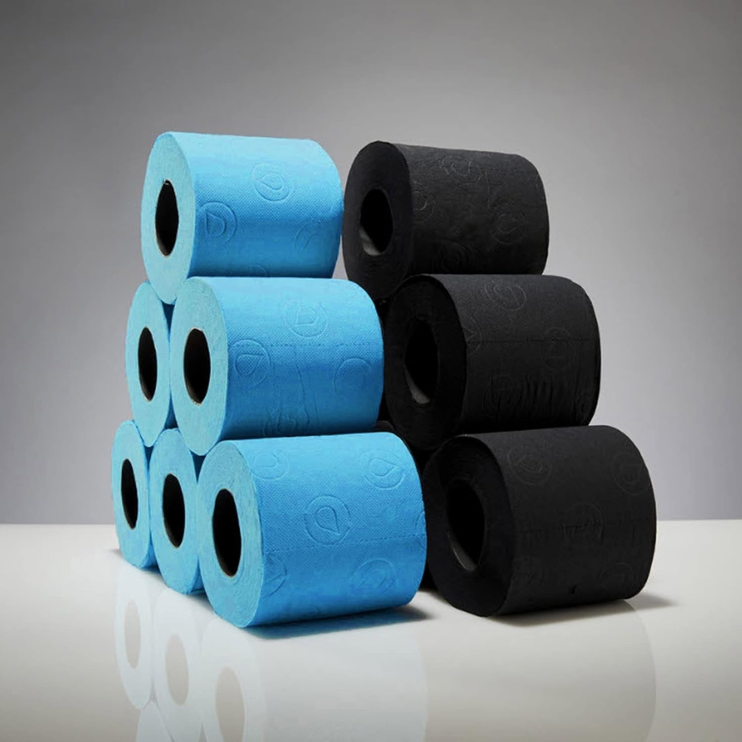 Hârtie igienică RENOVA, albastră, pachet cadou, 2 role (200064206)