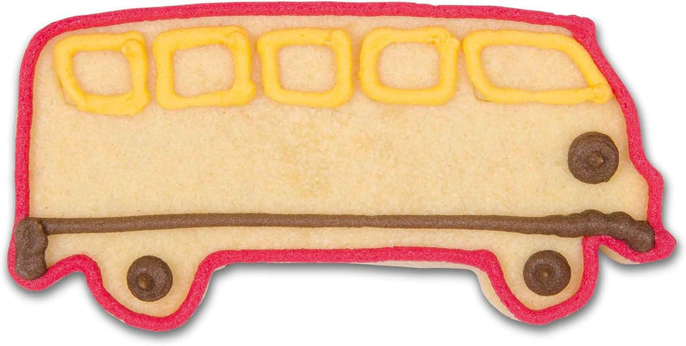 Formă de fursecuri în formă de autobuz, aprox. 9 cm