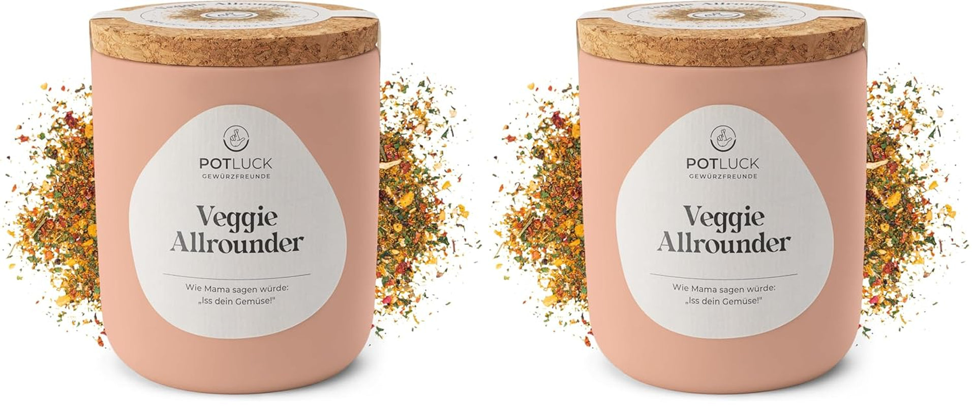 Potluk | Ogłuszająca Przyprawa | Gewürzzubereitung im Keramiktopf | 60 g | Wegańskie, bezglutenowe i z naturalnymi składnikami