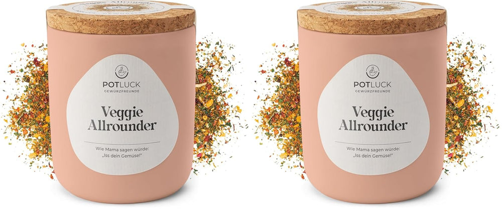 Potluk | Ogłuszająca Przyprawa | Gewürzzubereitung im Keramiktopf | 60 g | Wegańskie, bezglutenowe i z naturalnymi składnikami