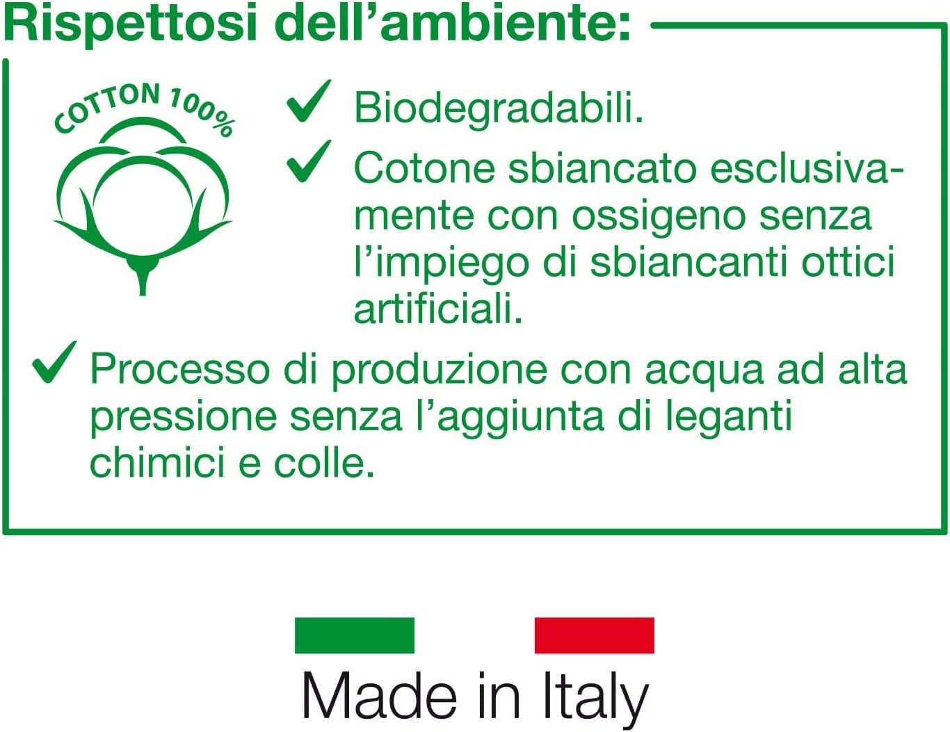 Podpaski higieniczne GOLD BABY, 15 szt., dziecięce, 100% bawełna hydrofilowa, 40 x 80 cm, hipoalergiczne i biodegradowalne, testowane dermatologicznie, wyprodukowane we Włoszech Chusteczki nawilżane dla niemowląt Naty Shop