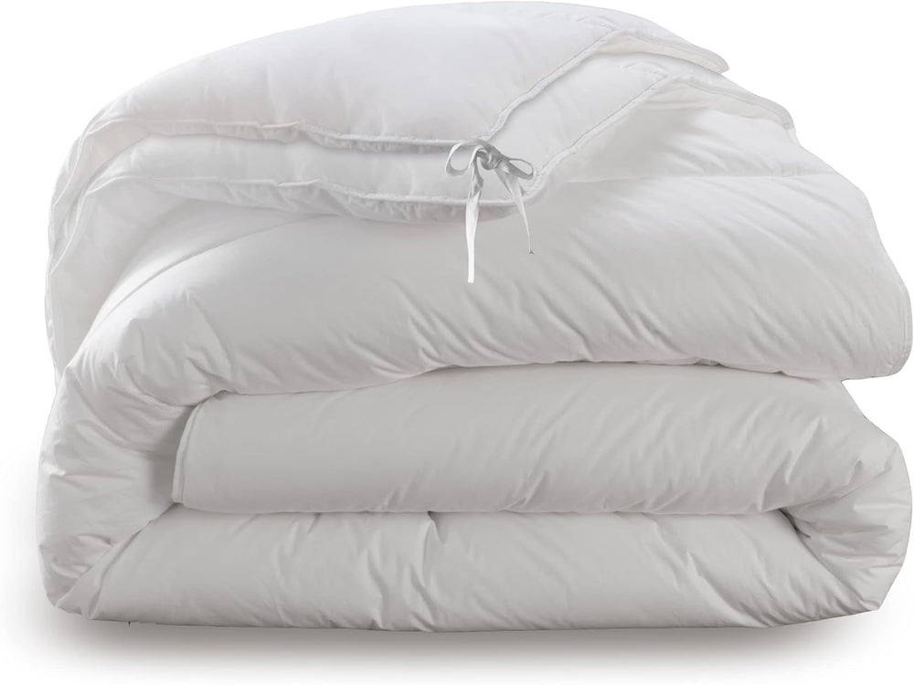 DODO 25665 Kocyk na 4 pory roku 140 x 200 cm biały poliester Kołdry i kołdry Naty Shop