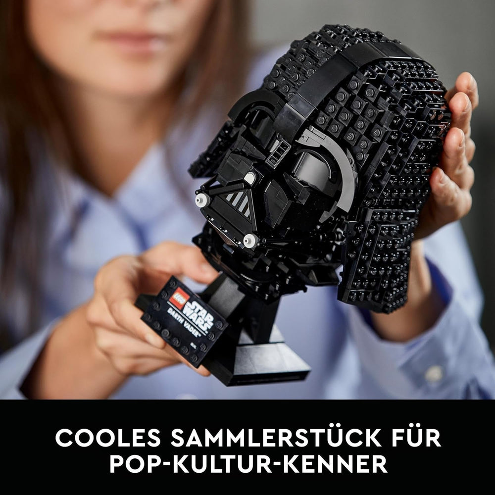 LEGO Star Wars Zestaw do budowania hełmu Dartha Vadera dla dorosłych, pomysł na prezent dla mężczyzn, kobiet, dla niego lub dla niej, model kolekcjonerski do zbudowania i wystawienia 75304 zestawy do budowania Besuche w sklepie LEGO