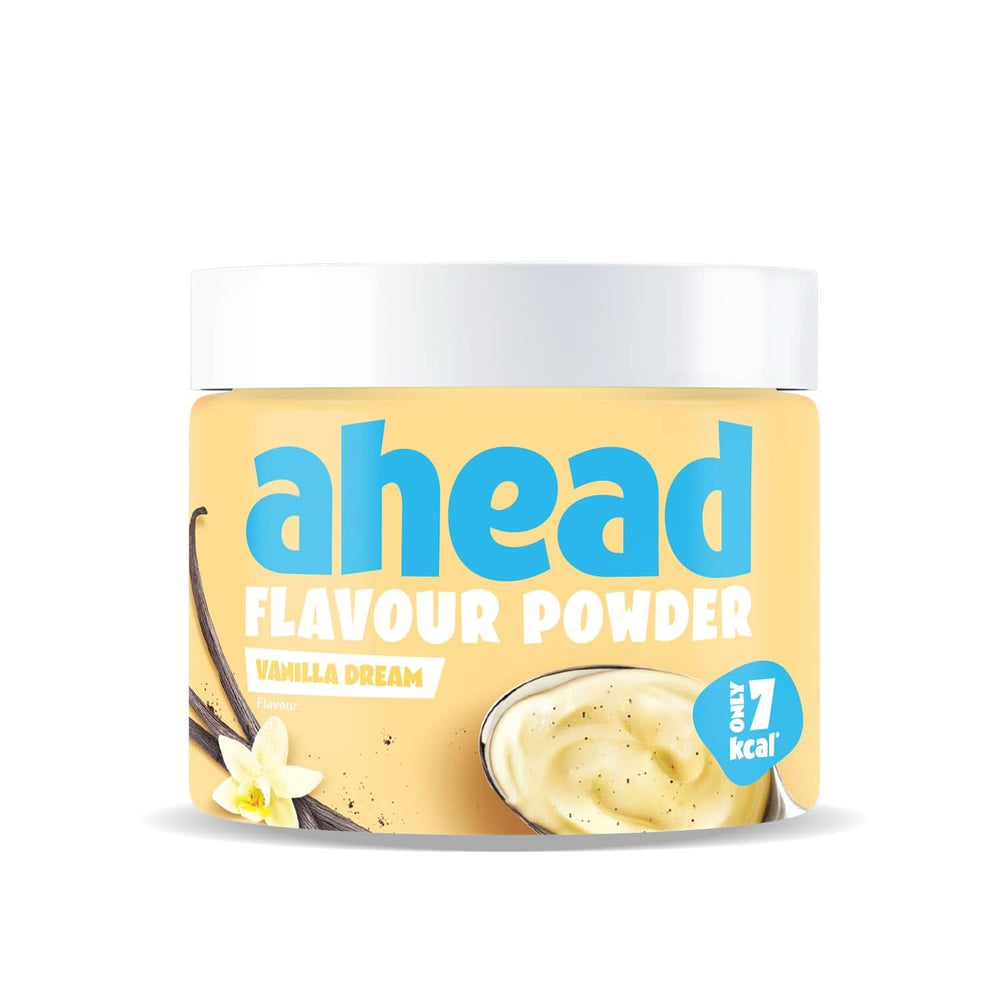 Ahead Flavour Powder, Truskawka Czekolada 250 gramów, 83 porcje Smaki Naty Shop Wanilia