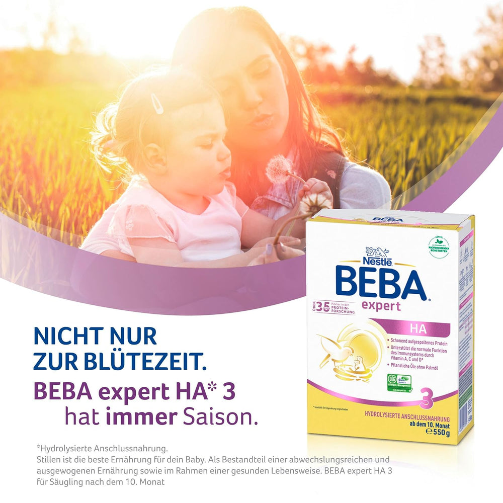 BEBA expert HA 3 Hydrolizowana formuła kontynuacyjna, od 10 miesiąca, 1 opakowanie (1 x 550 g)