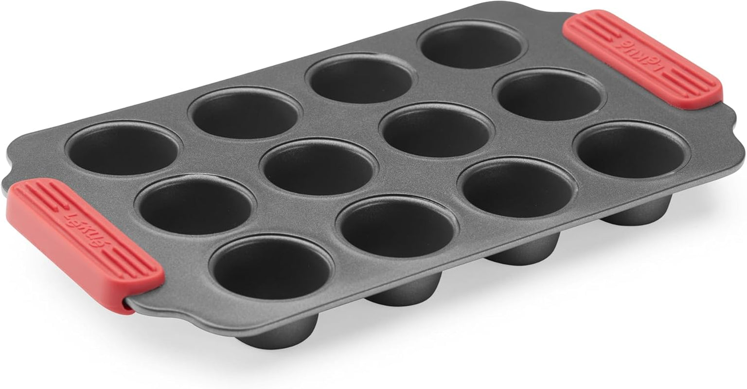 Lékué Muffin-Backform, Antihaftbeschichte, Metall, 6 Mulden Formy i blachy do pieczenia Naty Shop Mini Muffins