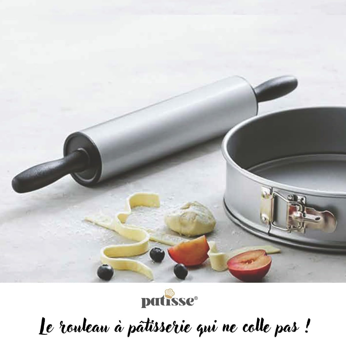 03650 Teigroller, nieprzywierający, 25 cm