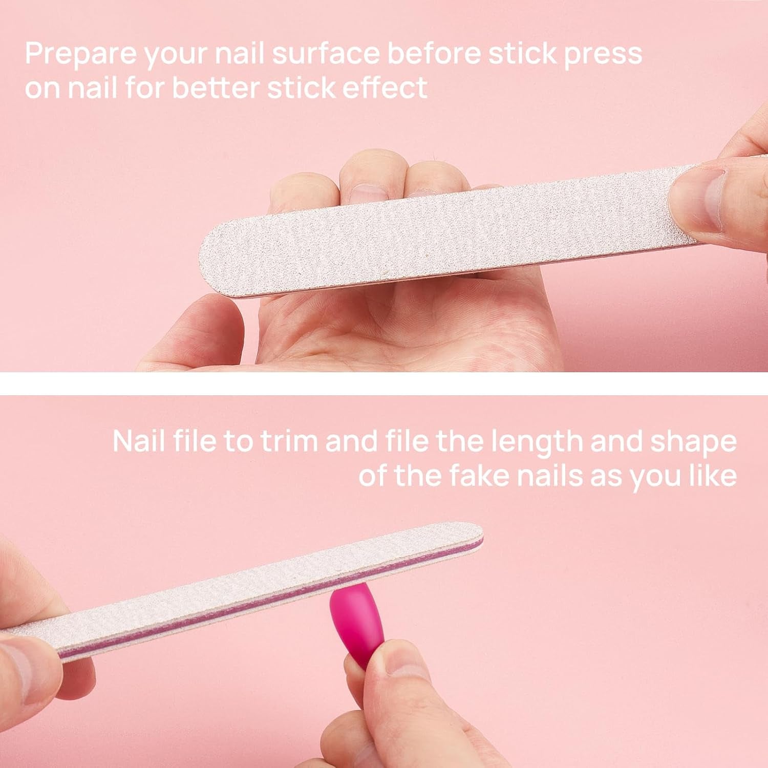 576 buc unghii migdale pentru lipire pe unghii scurte, colorate cu sclipici, set de unghii artificiale lucioase, unghii false cu pilă de unghii, unghii ovale, unghii artificiale pentru femei