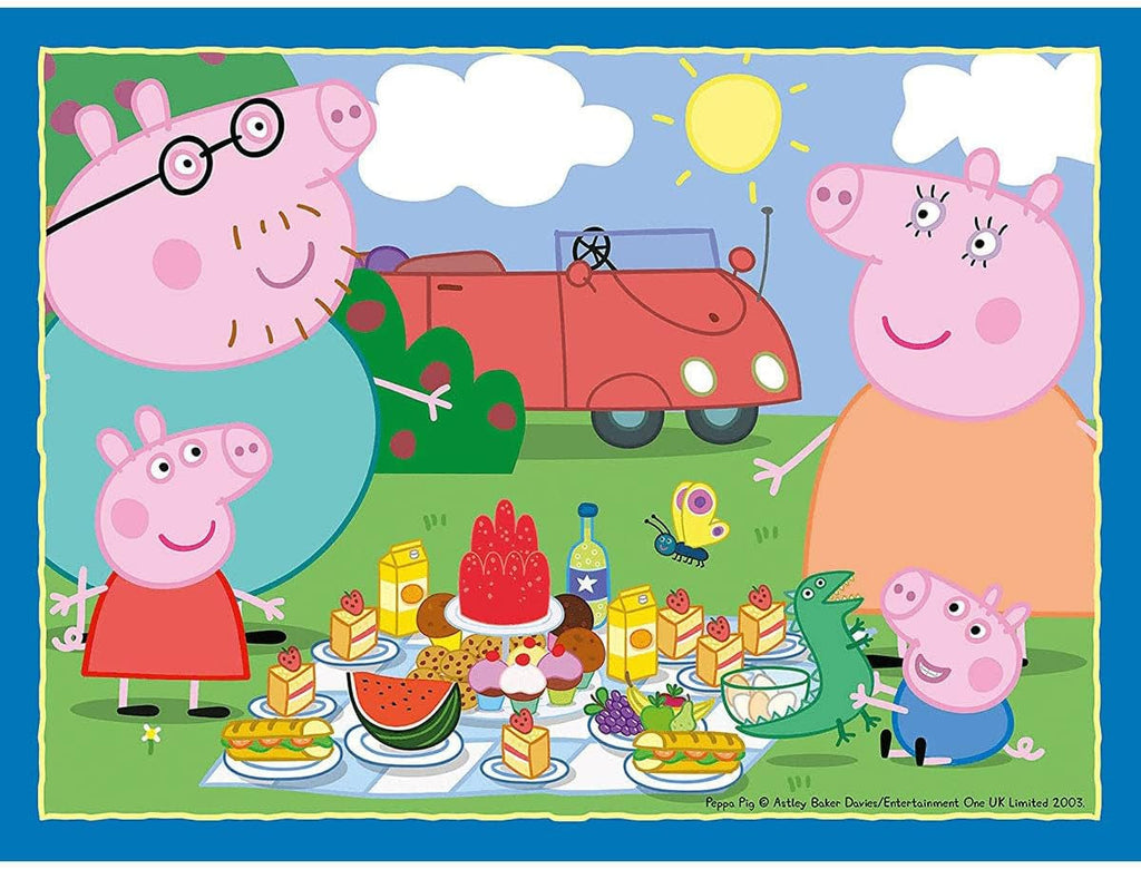 Ravensburger Peppa Wutz puzzle jigsaw pentru copii cu vârsta de 3 ani și peste, 10,2 cm (12, 16, 20, 24 piese) Puzzle Naty Shop