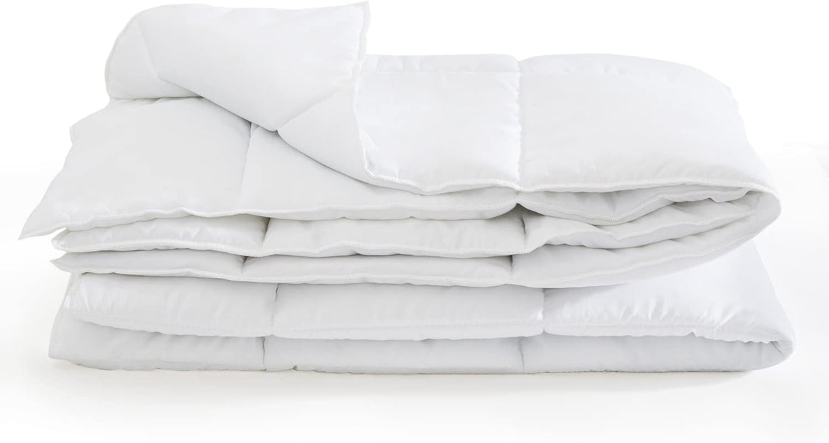 Plapumă 220X240 Cm Plapumă de vară Oekotex 100 microfibră lavabilă alb plapumă Plapumi si pilote Naty Shop 220 X 240 Cm