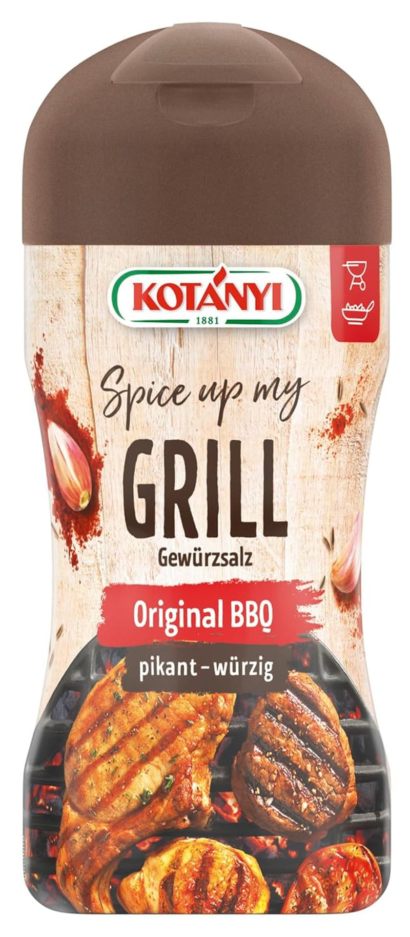 KOTÁNYI Grill Fisch Grillgewürz 80g - Gewürz für Fisch & Meeresfrüchte - Marynata für jede Fischart - Gewürzmischung zum Grillen - [Jetzt für die nächste Grillfeier bestellen!]