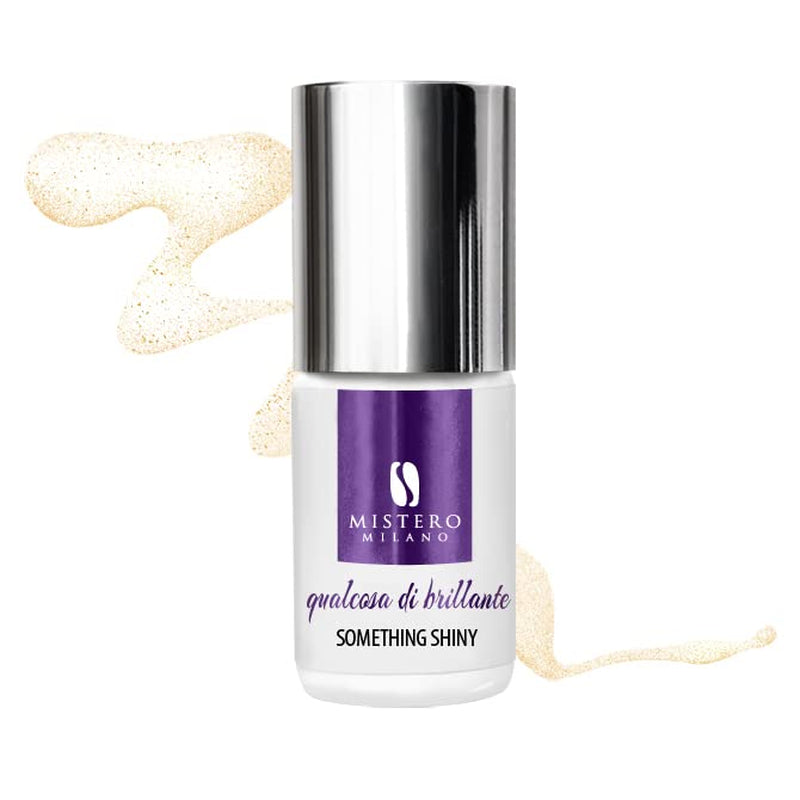 Mistero Milano UV Brokatowy Lakier Do Paznokci - LED Nail Polish - Brokatowy Hybrydowy - Pełne Krycie - 7ml W Ciemną Noc