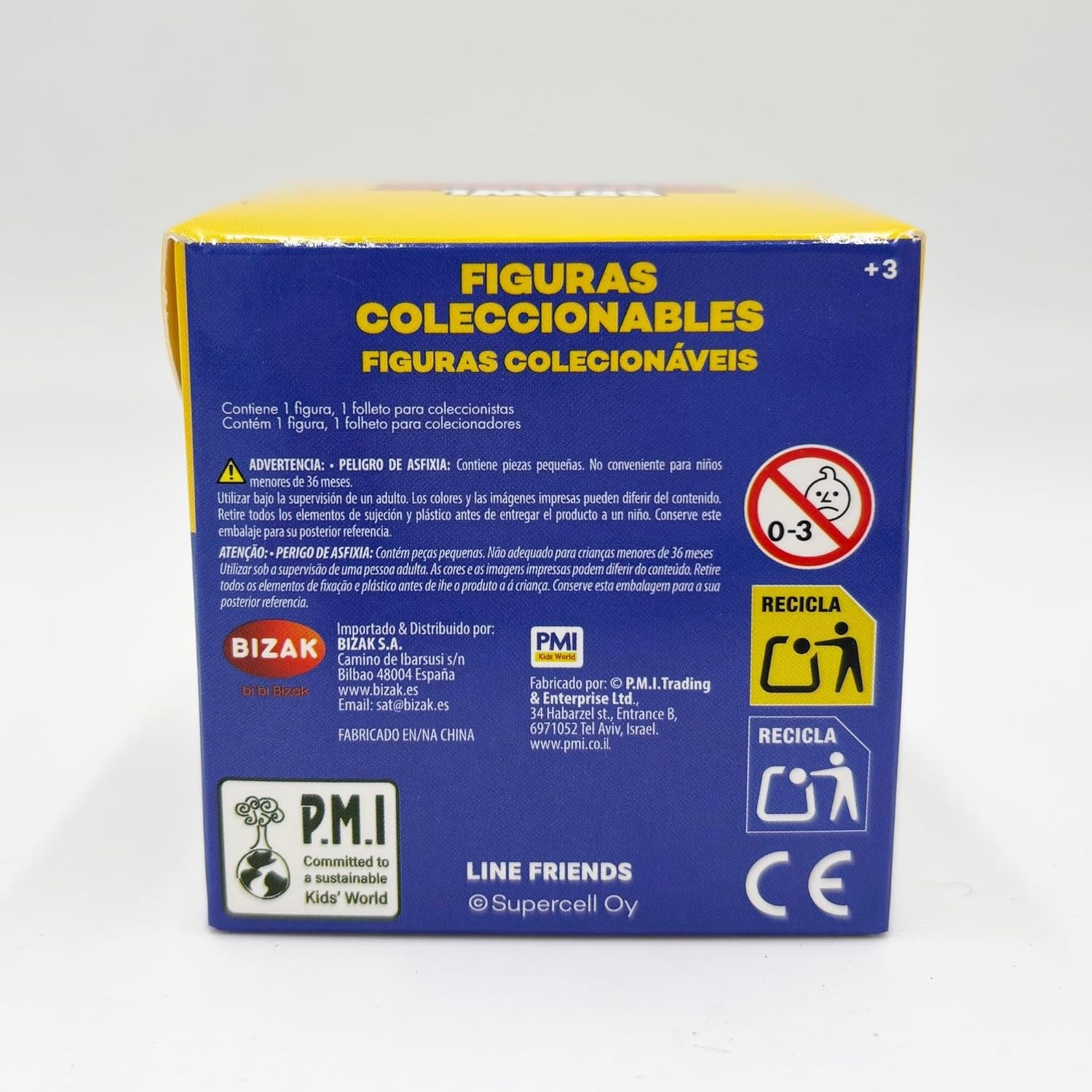 Bizak Brawl Stars 64112017-1 Rysunek 1 Sztuka 4 cm Rysunek w pudełku z niespodzianką Gra walki wieloosobowej Wiek 3+ Figurki Naty Shop