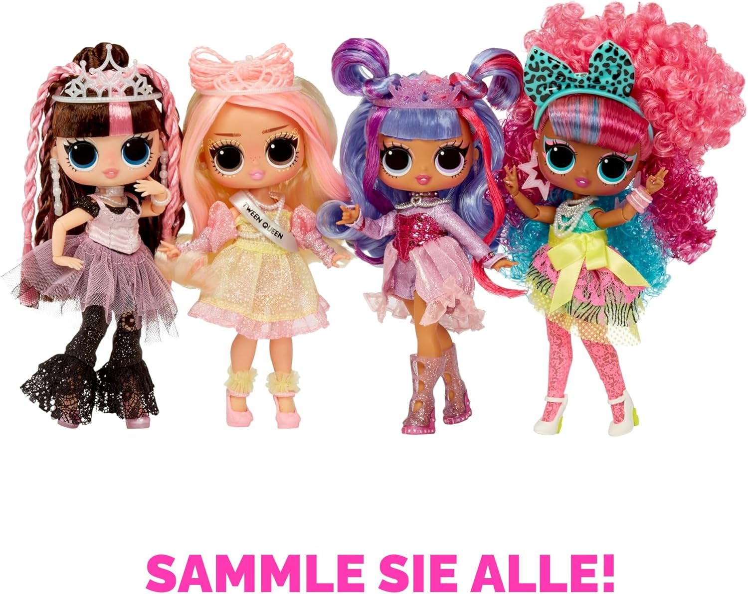 KUPA ŚMIECHU. Surprise Tweens Surprise Swap Series - Braids-2-Waves Winnie - Modepuppe z 20 dodatkowymi zestawami do stylizacji i fantastycznymi trybami i akcesoriami - dla Kinder ab 4 Jahren