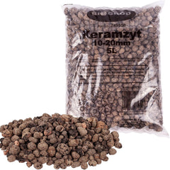 Browin 749950 Keramsit - glinka ekspandowana 4 L, 10-20 mm, brąz