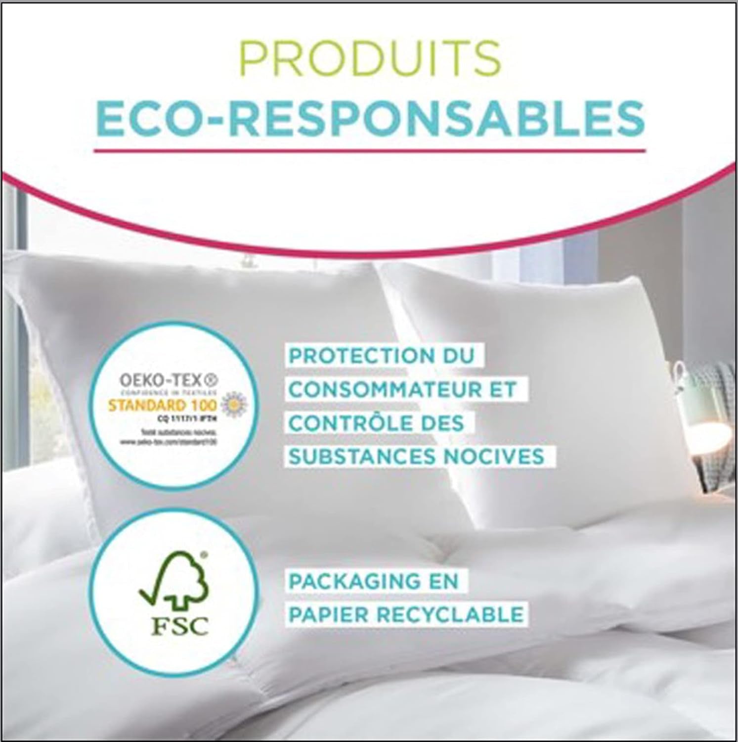 Blanrève - Kołdra Serenité - Środek przeciw roztoczom - Umiarkowany 300 G/M² - 140 X 200 Cm - Do łóżka pojedynczego - Można prać w pralce, biały Kołdry i kołdry Naty Shop