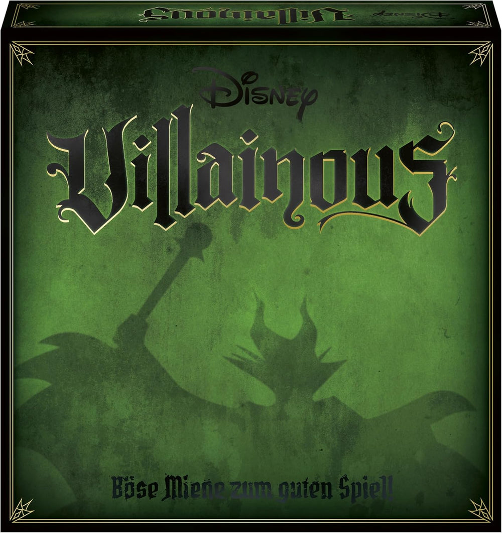 Gra rodzinna Ravensburger Disney Villainous, gra planszowa dla dzieci i dorosłych, 2-6 graczy, gra towarzyska dla dzieci w wieku od 10 lat ze złoczyńcami Disneya