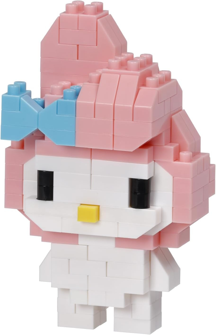 BANDAI - Nanoblock - Hello Kitty - Kuromi - Mini-Bausteinfigurka, Pixelart - 160 Teile - NBH179