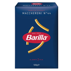 Makaron Barilla Klasyczny Maccheroni nr. 44 sztuk wysokiej jakości pszenicy durum, zawsze al dente, 500g