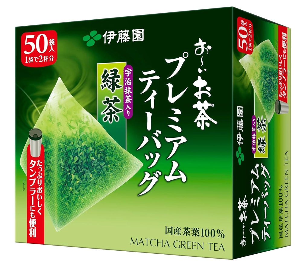 Itoen Premium Tee Bag Green Tea 1,8 g - 50 Peace - Ceai verde - (tip pachet)