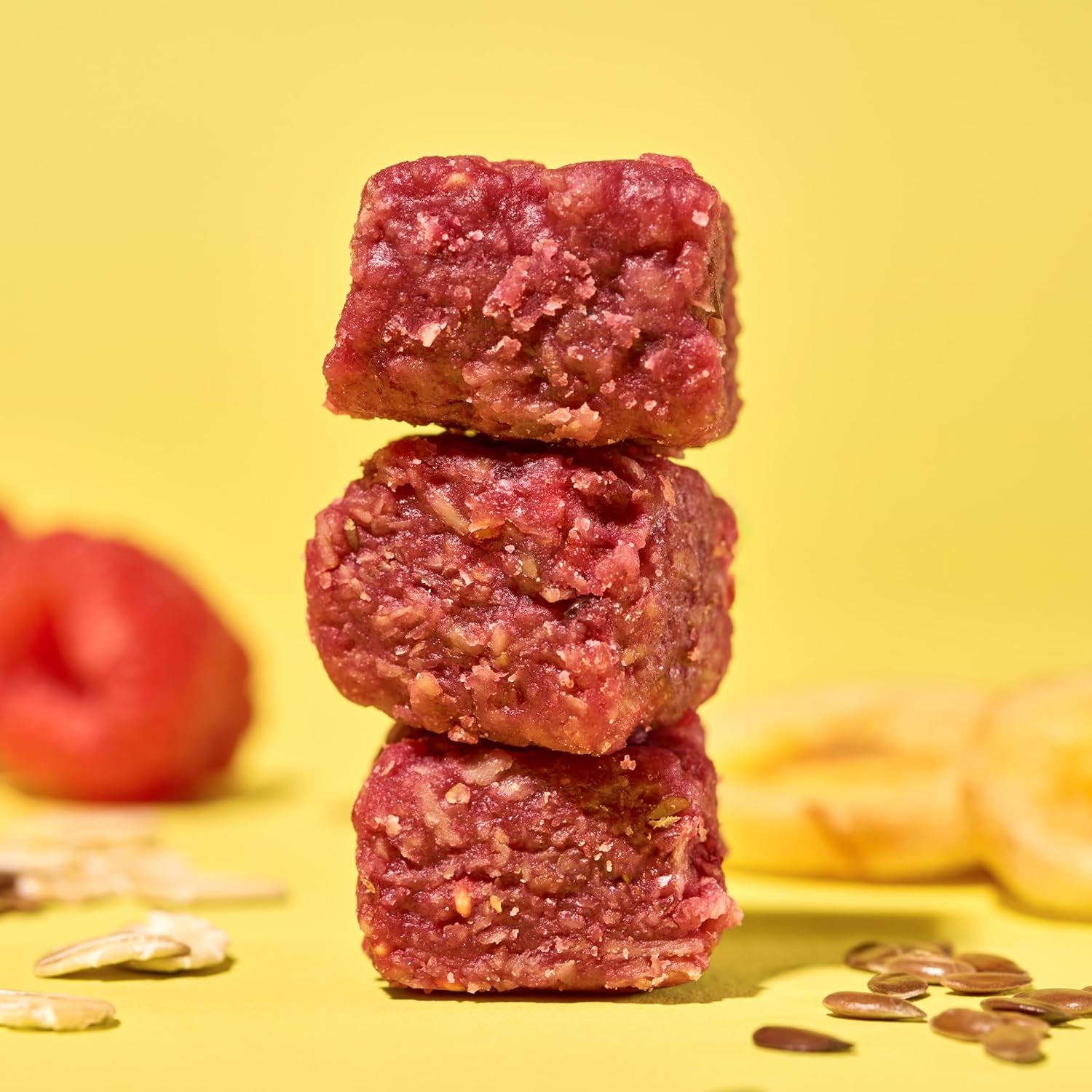 HAFERVOLL Minis Rzepak i Banan 8x 65g - Certyfikowane organiczne, z miodem, bez dodatku cukru, idealne do dzielenia się