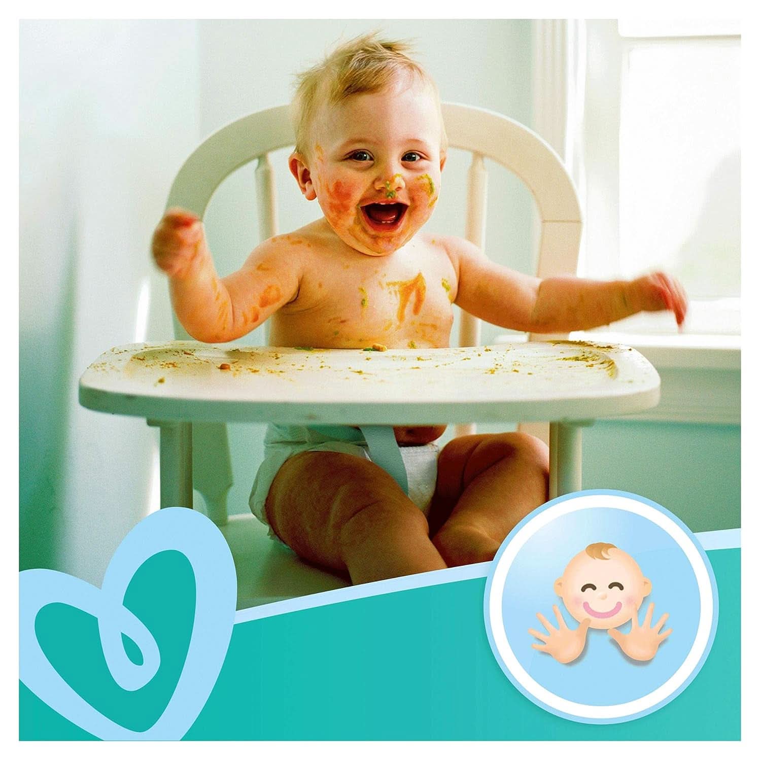 Pampers, Fresh Clean, 80 chusteczek Chusteczki nawilżane dla niemowląt Naty Shop