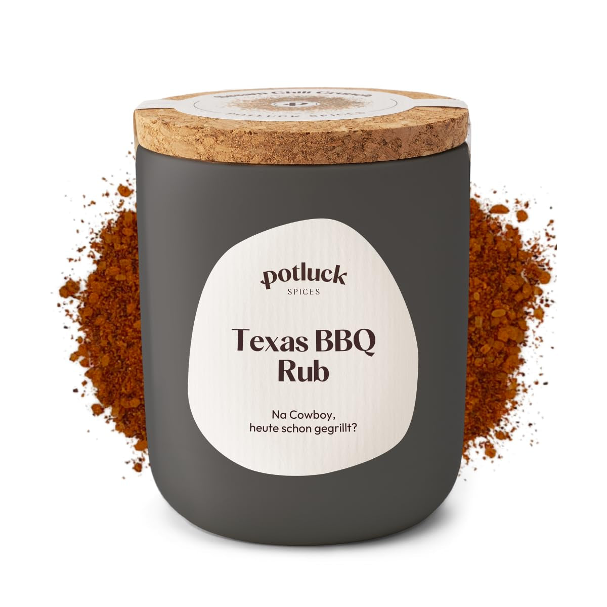 Potluk | Przyprawowy Burger | Würzmischung im Keramiktopf | 100g | Wegańskie, bezglutenowe i z naturalnymi składnikami