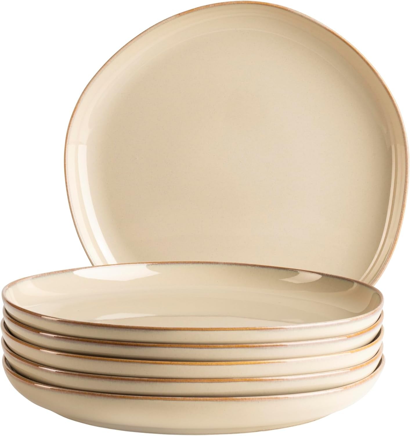 Seria MĘSER Cordelia, zestaw talerzy na 6 wysokiej jakości ceramiki Zestawy zastawy stołowej Naty Shop Default Title