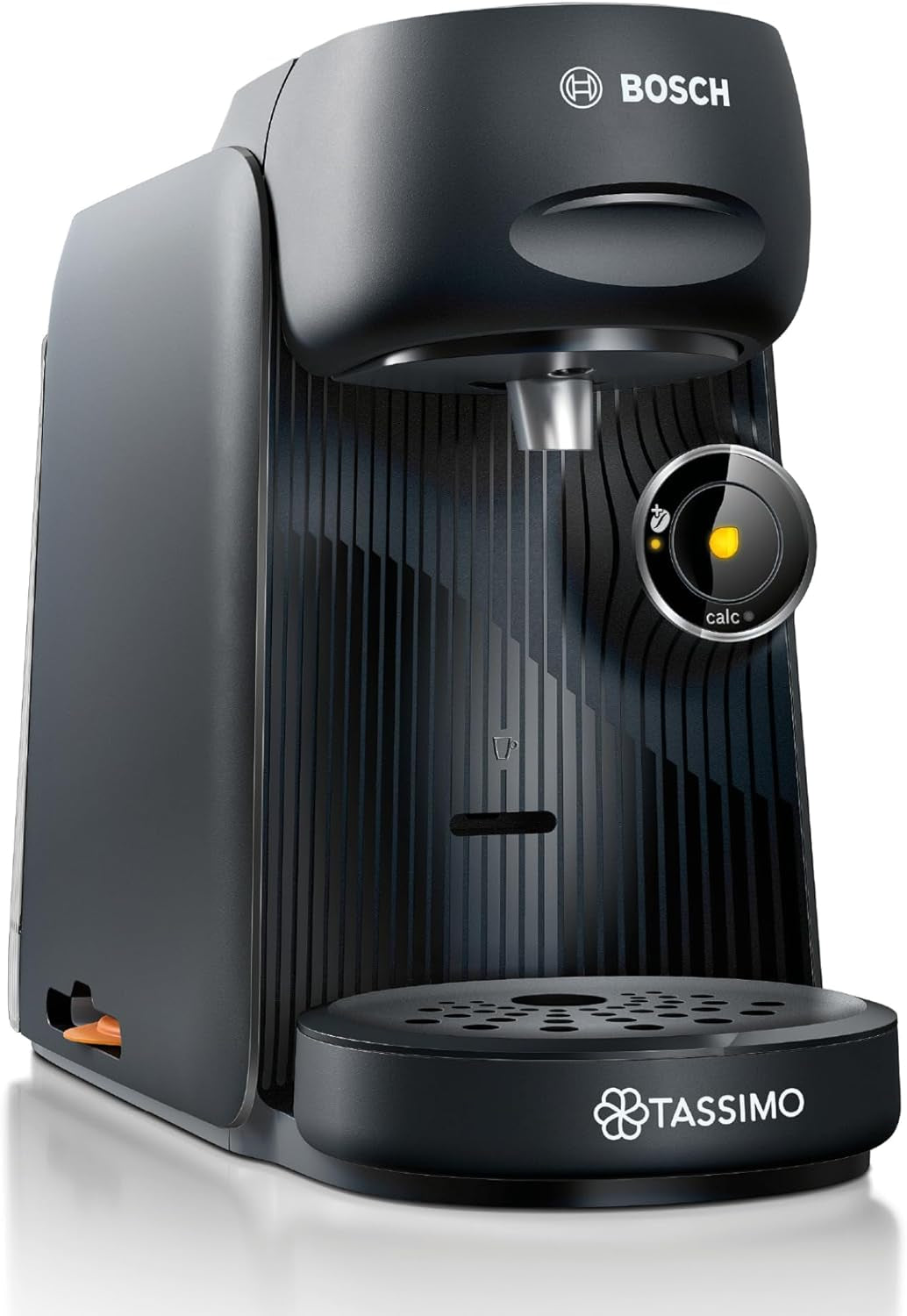 Espressor cu capsule Bosch Tassimo finesse TAS162E, 70 de băuturi, cafea mai intensă prin simpla apăsare a unui buton, oprire automată, sustenabil, dozare perfectă, 1400 W, negru/negru
