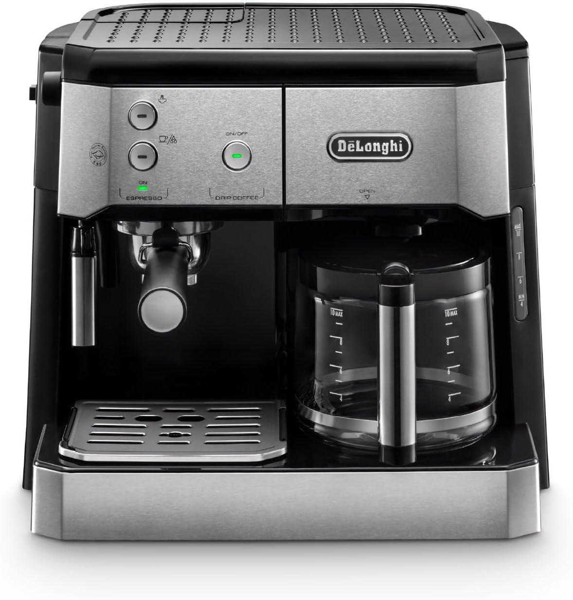 De'Longhi BCO 411.B, aparat de cafea combinat, negru, 1,4 litri