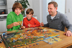 Kosmos 683122 Legends of Andor - Big Box, gra podstawowa (Kennerspiel des Jahres 2013) i dodatkowe rozszerzenia, klasyczna fantasy, kooperacyjna gra planszowa fantasy, wiek 10+