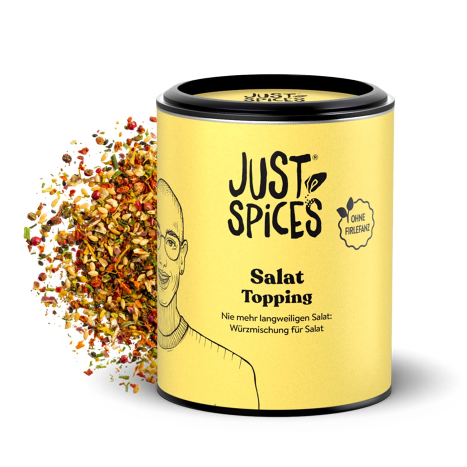 Just Spices Stullen Spice I Würze belegte Brote mit 13 leckeren Składnik w einem Gewürzmix I Gewürzdose, 50 g