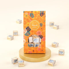 Venchi – Kolekcja Murrine – Pudełko upominkowe z czekoladą Cremino 1878, 300 g – Z orzechami laskowymi Piemont Forest – Gianduia – Pomysł na prezent – ​​Bezglutenowe