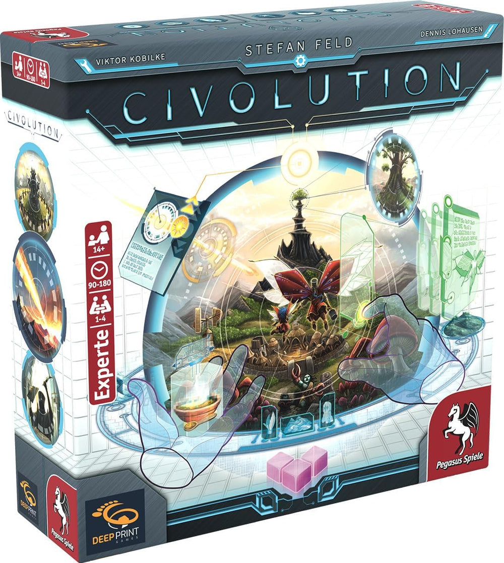Pegasus Games 57822G Civolution (gry z głębokim nadrukiem), wielokolorowe