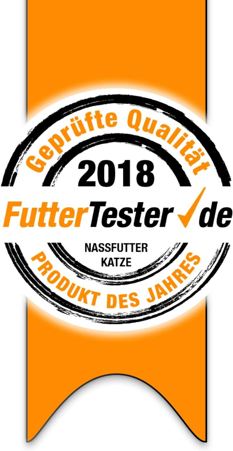 MjAMjAM - Hrană umedă premium pentru pisici - Pachet mixt I - Pui, Vită, Inimi, pachet de 6 (6 x 200 g), fără cereale cu carne suplimentară