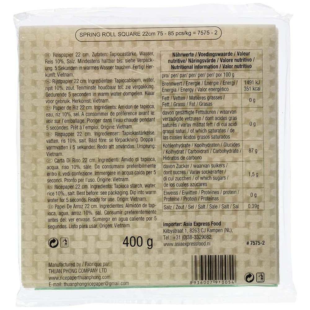 BAMBUSOWE DRZEWO - Papier ryżowy 22 cm. (Rolki letnie) - 1 x 400 g