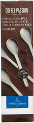 Villeroy And Boch - Set linguri espresso Coffee Passion, 4 buc, 10 cm, oțel inoxidabil 18/10 Bucatarie Naty Shop