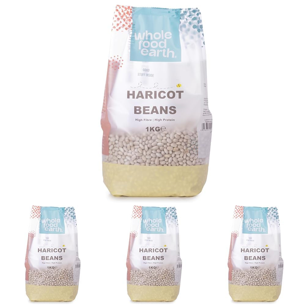 Fasola szparagowa Pełnoziarnista Ziemia 1kg | Bez GMO | Naturalne | Bogaty w błonnik | Bogaty w białko