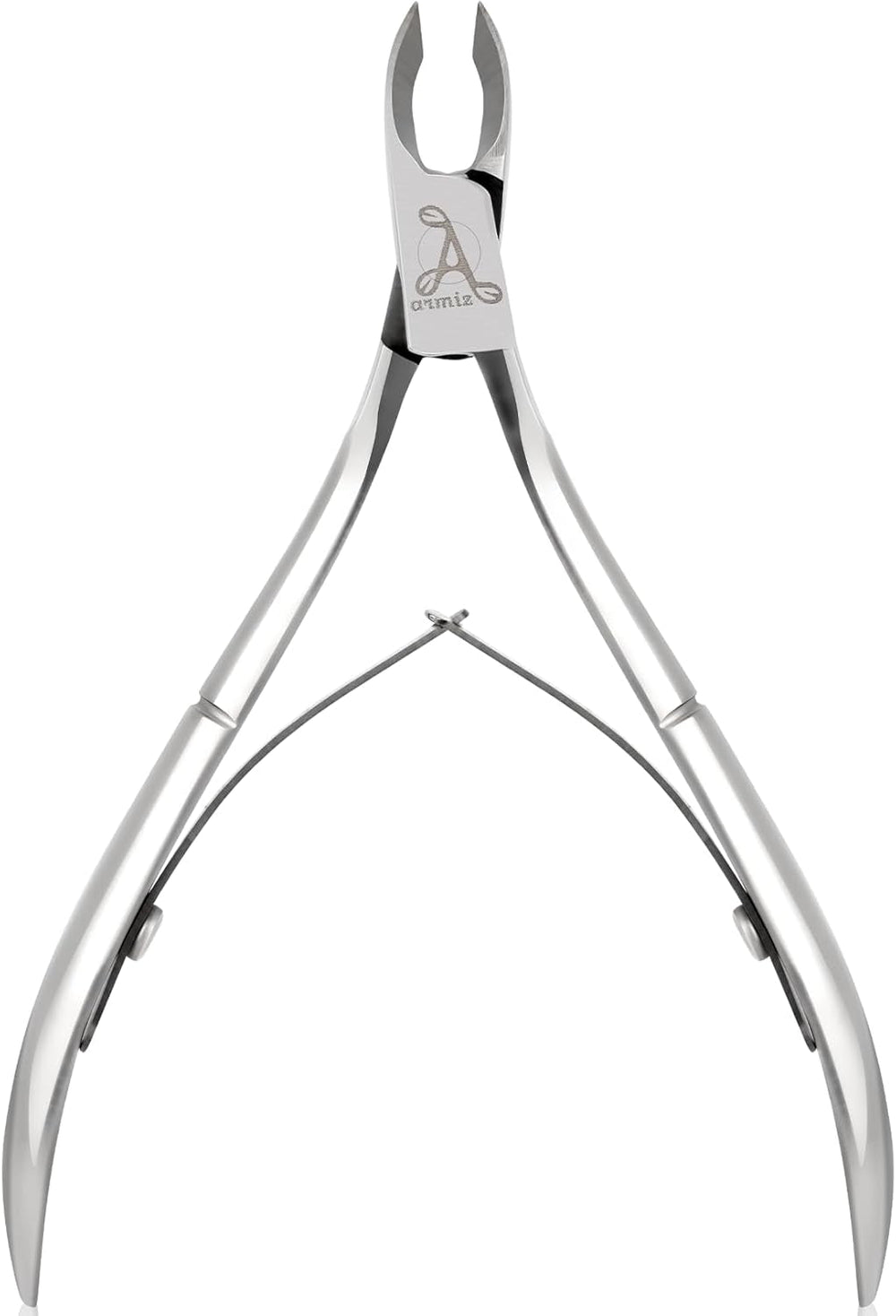 ARMIZ Set de 4 piese pentru împingătorul și cleștele de cuticule, Set profesional de instrumente pentru îndepărtarea cuticulelor, Clește multifuncțional din oțel inoxidabil pentru manichiură și pedichiură