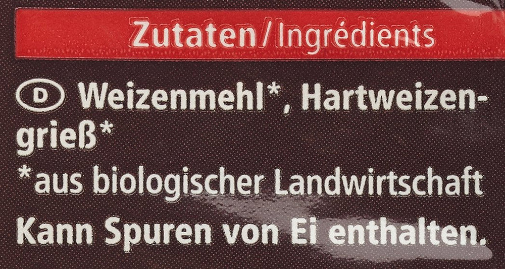 Tăiței Mie organici, 250g