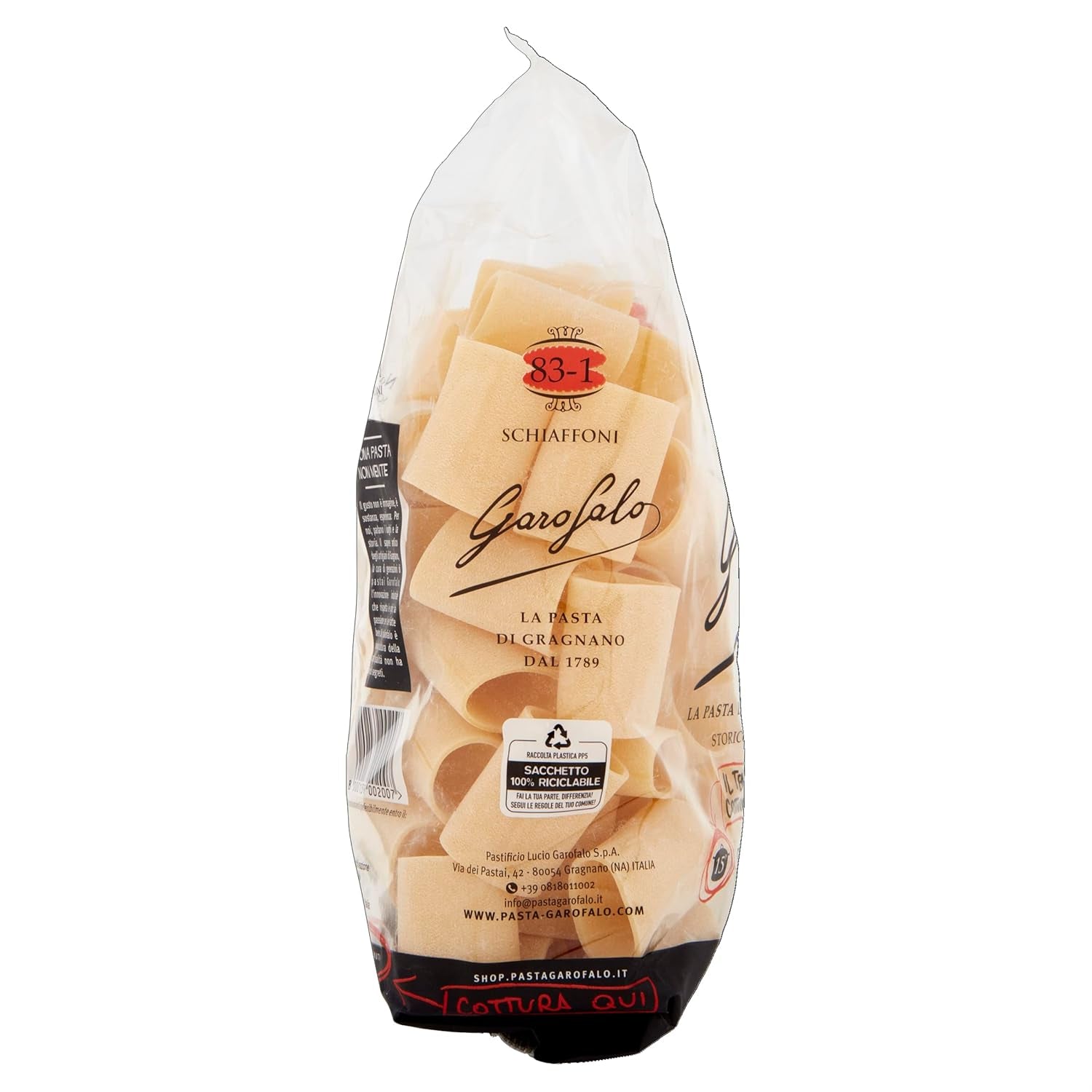 Rozmiar Schiafoniego 500