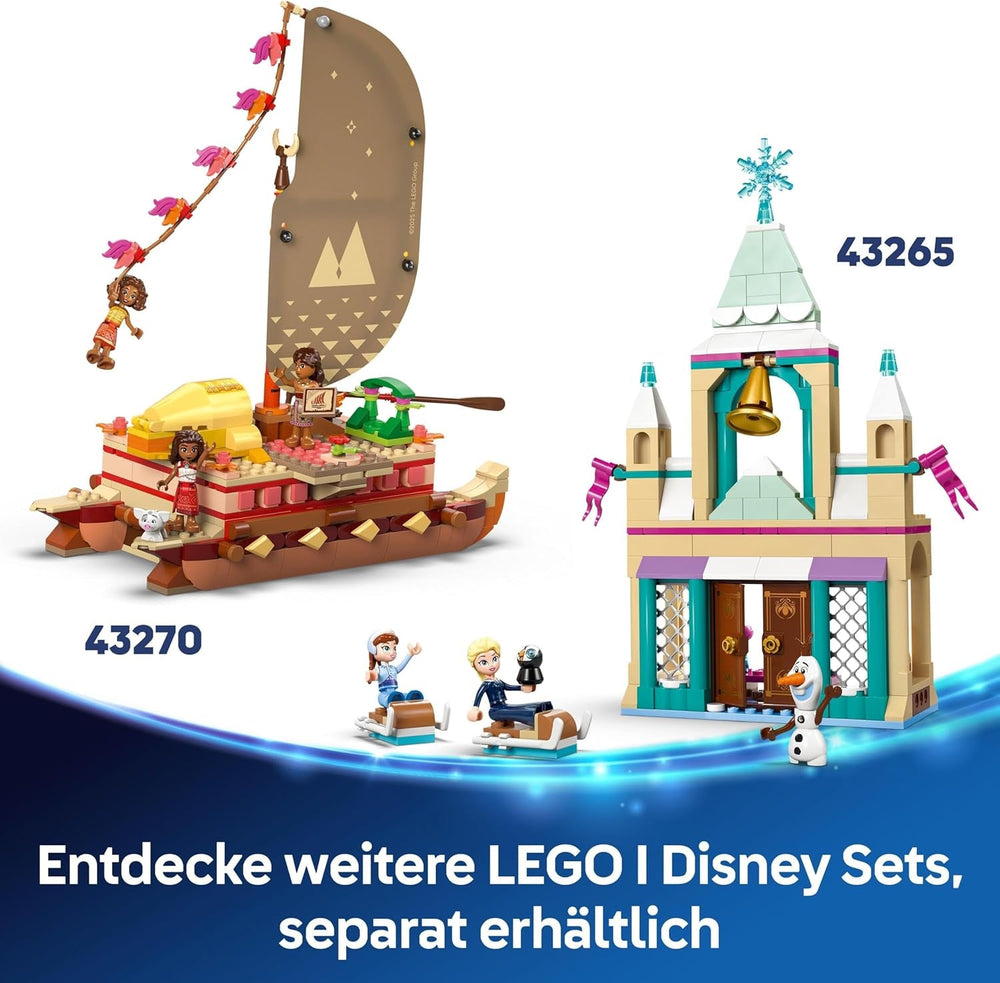LEGO® Disney Zamek księżniczki Kopciuszek i powóz konny, zestaw dla dziewczynek od 6 lat, fantastyczna zabawka z księżniczką Kopciuszkiem i minilaleczkami z bajki księcia, pomysł na prezent dla fanów Disneya 43275 Zestawy do budowania Szukaj w sklepie LEGO