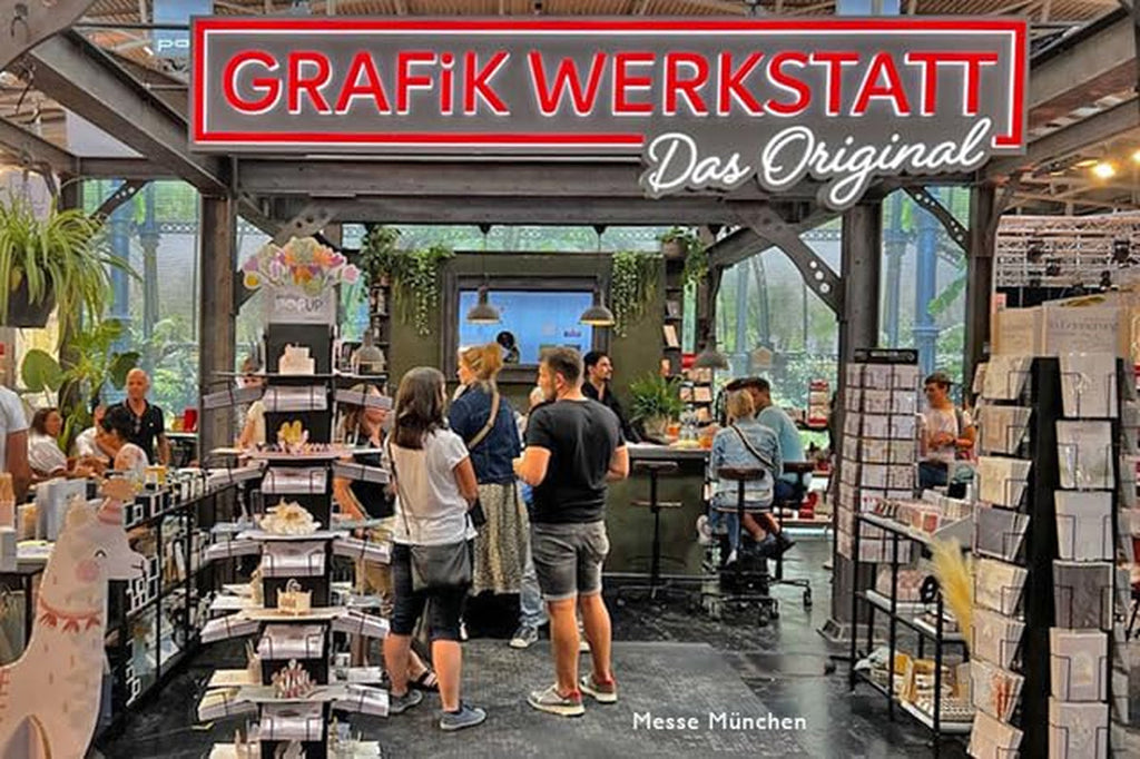 Șervețele atelier grafic cu dicton | 20 bucăți | 12,5 X 12,5 cm | roz | dungi