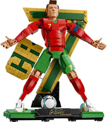 LEGO Editions Cristiano Ronaldo – Fußballlegende Spielzeug - 3D Figuren Modellbau - DIY Kinderzimmer Deko - Geschenk für Jungen, Mädchen ab 12 Jahren und Erwachsene Sportfans - 43016