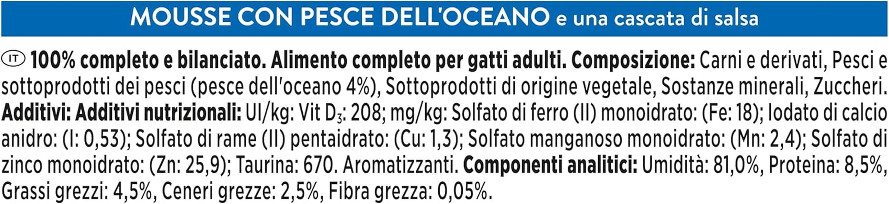 Hrană umedă pentru pisici Revelations cu pește oceanic, 24 x 57 g
