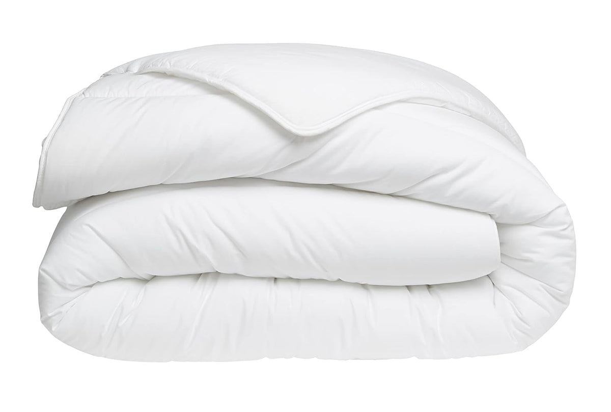 Dodo L Kołdra, umiarkowana, ekologiczna, 240 X 260 L, do podwójnego łóżka | Kołdra New York, miękka, skórka brzoskwini, można prać w pralce w 40°C Kołdry i kołdry Naty Shop Biały 240/260
