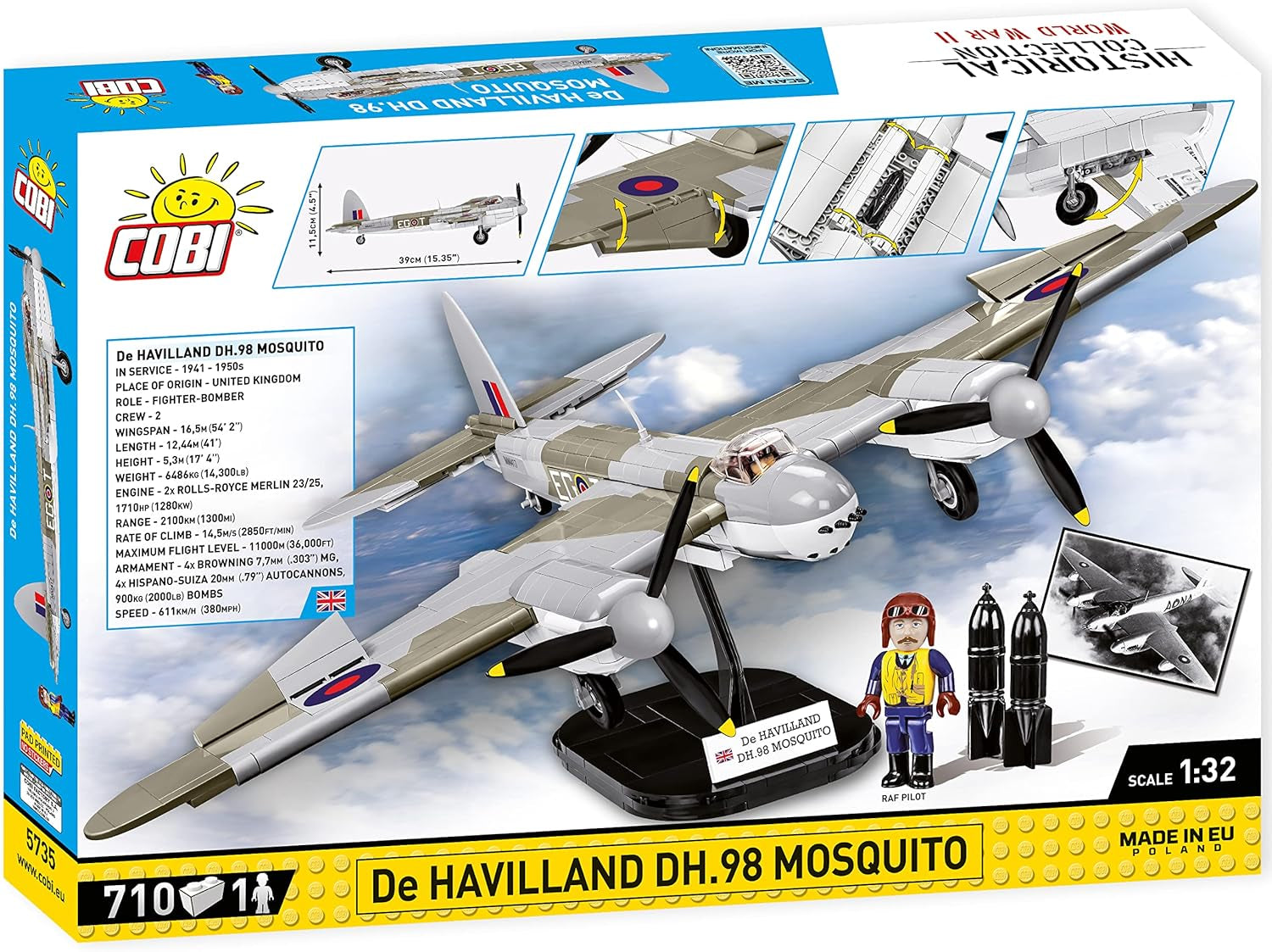 COBI De Havilland DH.98 Komar