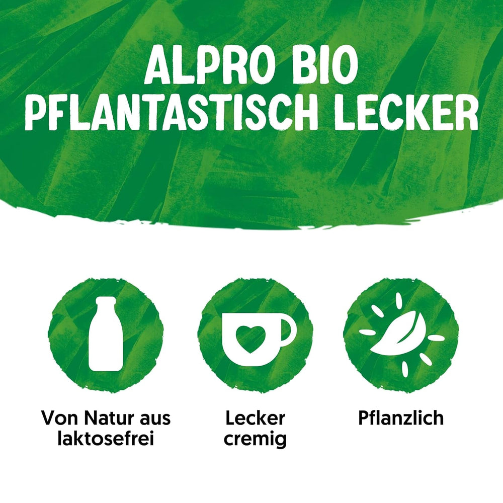 Alpro Bio Cooking Soya – Vegane Bio-Kochcreme – 15 x 250 ml