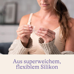 Lansinoh Stillhütchen 20 Mm (Größe 1), 2 Stück Inkl. Pudełko do przechowywania - Angenehmes Tragegefühl - Trotz Anlegeschwierigkeiten Weiter Stillen Akcesoria Żywność i karmienie piersią Bebe Naty Shop